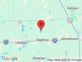Map of Site Report: Chase Lake NWR, United States of America